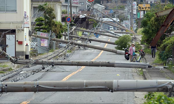 台風10号による建物被害が予想されます