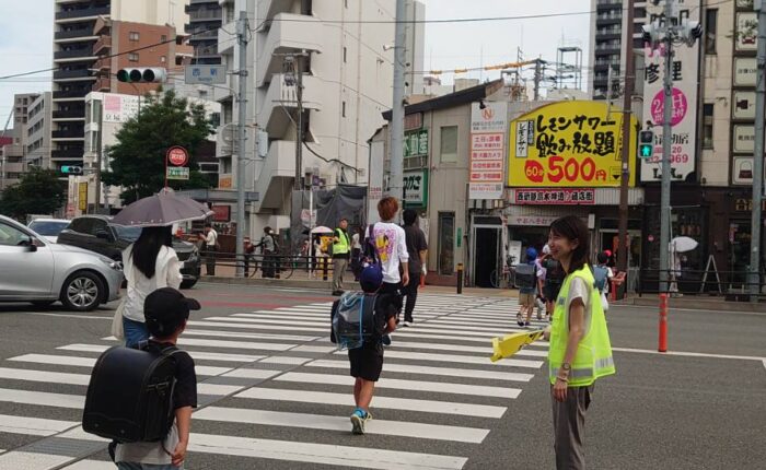 6月交通見守り活動報告