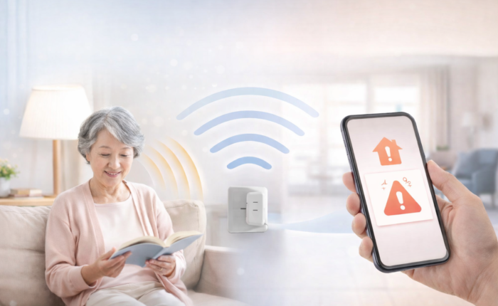 Wi-Fi活用の見守りサービス