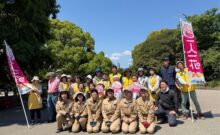 舞鶴公園の植樹イベントに参加いたしました。
