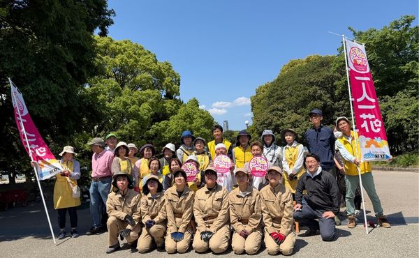 舞鶴公園の植樹イベントに参加いたしました。